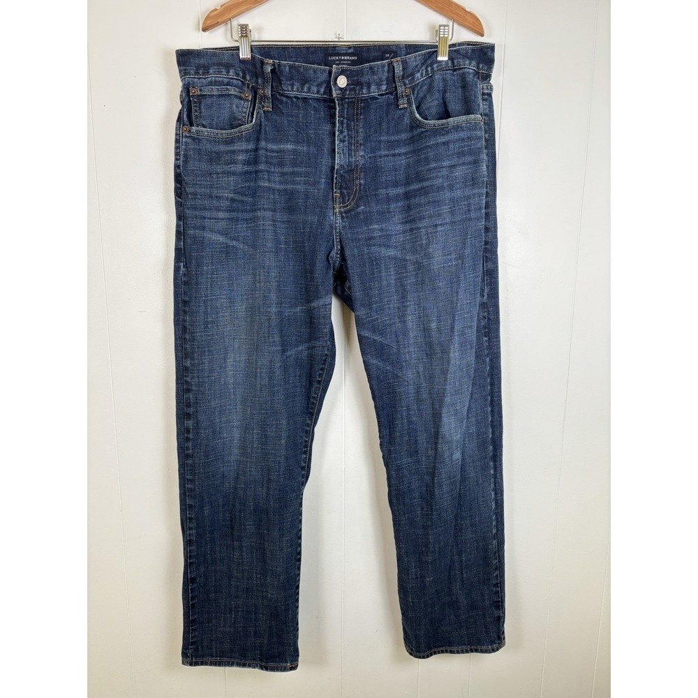 Lucky Brand 329 Classic Straight Medium Wash Men's‎ Jeans Size 38x30